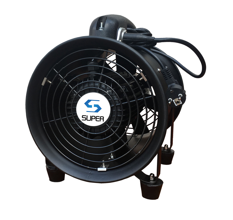 Custom Black Portable Ventilator Fan